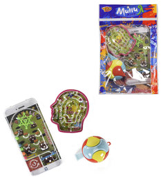 Набор пласт.игровой пинбол, МиниМаниЯ, РАС 23х1х16 см, арт.M6375. Yako Toys