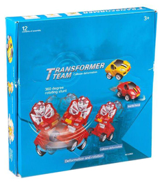 Набор трансформер Shenzhen toys Машина-робот, 12 штук Л79574