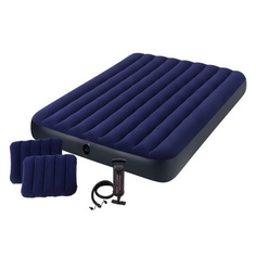 Надувной матрас Intex 64765 Classic Downy Airbed Fiber-Tech 203 х 152 х 25 см