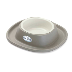 Миска Georplast Soft Touch пластиковая в мягкой пластиковой подставке для кошек (600 мл, )