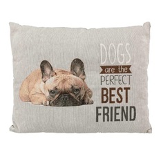 Лежак для животных TRIXIE Chipo, французский бульдог, серый, 60x48 см