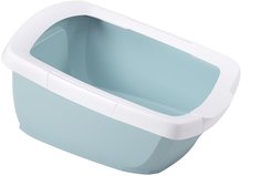 Лоток для кошек IMAC Funny с высоким бортом, мятный, 62 х 49,5 х 33 см