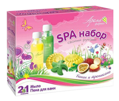 Поделка Аромафабрика Мыло и пена для ванн Банан и тропикано