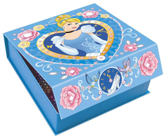 Набор для творчества Десятое Королевство Шкатулка со стразами Золушка 1856