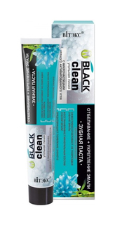 Зубная паста Витэкс, Black Clean «Отбеливание + укрепление эмали», 85 г Vitex