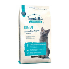 Сухой корм для кошек Sanabelle Dental, домашняя птица, 10кг