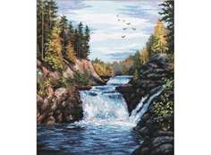 Набор для вышивания Овен Водопад Кивач