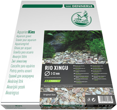 Грунт для аквариума Nature Gravel PlantaHunter Rio Xingu MIX 5кг 2-22мм Dennerle