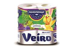 Полотенца бумажные Veiro 2 рулона 2 слоя