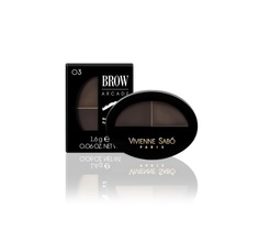 Тени для бровей Vivienne Sabo "Brow Arcade" двойные, тон 03
