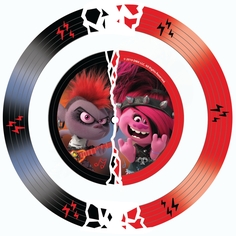Тарелка ND Play Тролли Мировой тур Серия Рок, стекло, 19,5 см