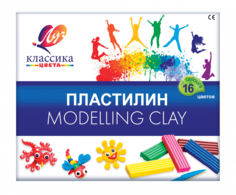 Пластилин ЛУЧ Классика 16 цветов 20С1329-08