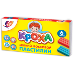 Пластилин ЛУЧ Кроха 6 цветов