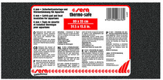 Коврик под аквариум Sera THERMOSAFE Safety Pad and Heat Insulation, 6мм, 80x35см