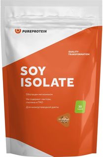 Протеин PureProtein Soy Isolate, 900 г, шоколадное печенье