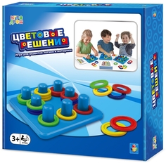 Настольная игра Цветовые решения 1 Toy Т16695 1toy