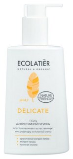 Гель для интимной гигиены ECOLATIER Delicate 250 мл