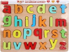 Вкладыши Английский алфавит Mapacha 76762