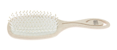 Щетка Dewal Beauty серия "Eco-Friendly", массажная, с нейлоновым штифтом, DBEF3-Beige