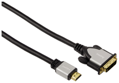 Кабель Hama DVI-DVI, M-M 1,8м Black (H-54533)