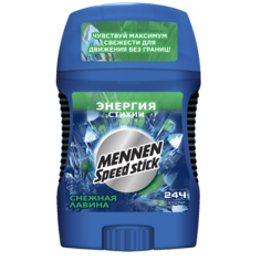 Дезодорант Mennen Speed Stick Энергия стихии Снежная лавина 60 г