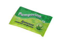 Салфетки влажные для детей Авангард Pamperino Алоэ вера 15 шт.