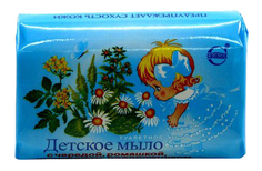 мыло детское "Череда, ромашка, чистотел и подорожник", 100 г Свобода