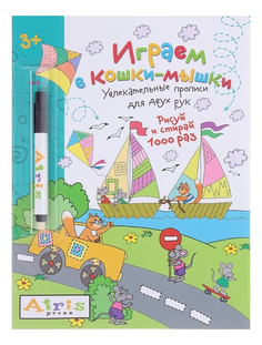 Раскраска Айрис-пресс Играем в кошки-мышки