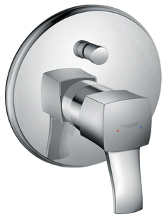 Смеситель для встраиваемой системы Hansgrohe Metropol 31345000 хром