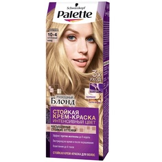 Стойкая крем-краска для волос Palette 10-4 110 мл