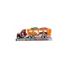 Игровой набор Shenzhen toys Инерционный автовоз с машинками, 41 см