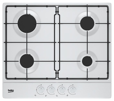 Встраиваемая варочная панель газовая Beko HIAG64223W White
