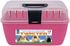 Переноска для грызунов GeorPlast Twister, пластиковая, 29х19х18 см