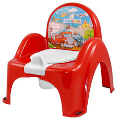 Горшок детский Tega Baby Машины Красный