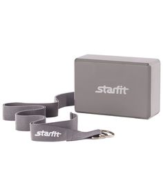Блок для йоги StarFit FA-104, серый