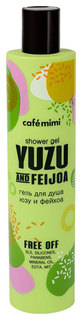 Гель для душа Cafe Mimi Юзу и Фейхоа 300 мл