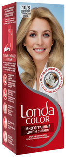 Краска для волос Londa Сolor 10/8 Платиново-серебристый блонд 110 мл