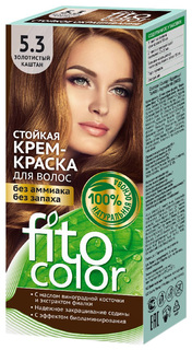 Краска для волос Фитокосметик FitoColor 5.3 Золотистый каштан 115 мл Fitoкосметик