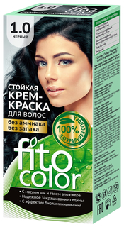 Краска для волос Фитокосметик FitoColor 1.0 Черный 115 мл Fitoкосметик
