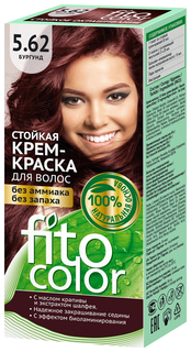 Краска для волос Фитокосметик FitoColor 5.62 Бургунд 115 мл Fitoкосметик