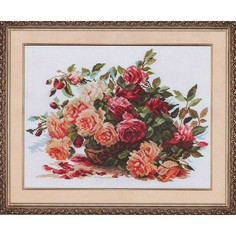 Набор для вышивания крестом "Розы", арт. 2-06 Алиса