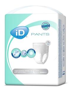 Подгузники для взрослых iD Pants Basic Large размер L 100-135 см 10 шт.