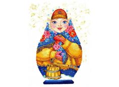 Набор для вышивания Алиса Матрешки. Зимняя краса136168
