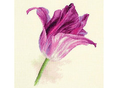 Набор для вышивания Алиса Тюльпаны. Сиреневый бархат