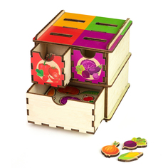 Сортер Геометрические фигуры с гравировкой PAREMO PE720-101