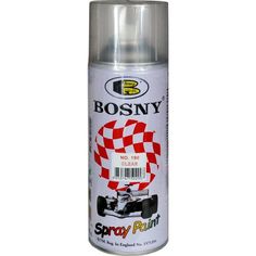 Лак BOSNY глянцевый, аэрозольный баллон, объем 400 мл.