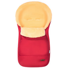 Конверт зимний меховой Nuovita Vichingo Pesco Rosso, Красный