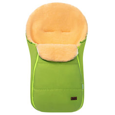 Конверт зимний меховой Nuovita Vichingo Pesco Verde chiaro, Салатовый