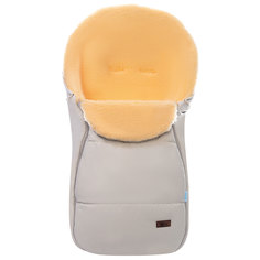 Конверт зимний меховой Nuovita Vichingo Pesco Crema, Кремовый