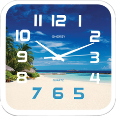 Часы настенные Energy EC-99 Пляж, 24,5х3,9см, 9472
